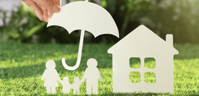 Family with Umbrella Insurance Coverage